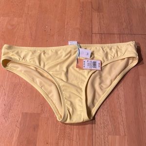Yellow bikini bottoms